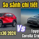 So sánh Mazda CX-30 và Corolla Cross