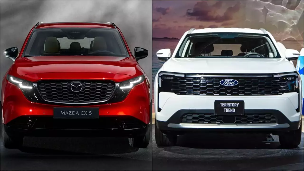 So sánh Mazda CX-5 và Ford Territory - Hình 4