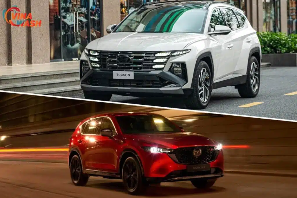 So sánh Mazda CX-5 và Hyundai Tucson - Hình 4