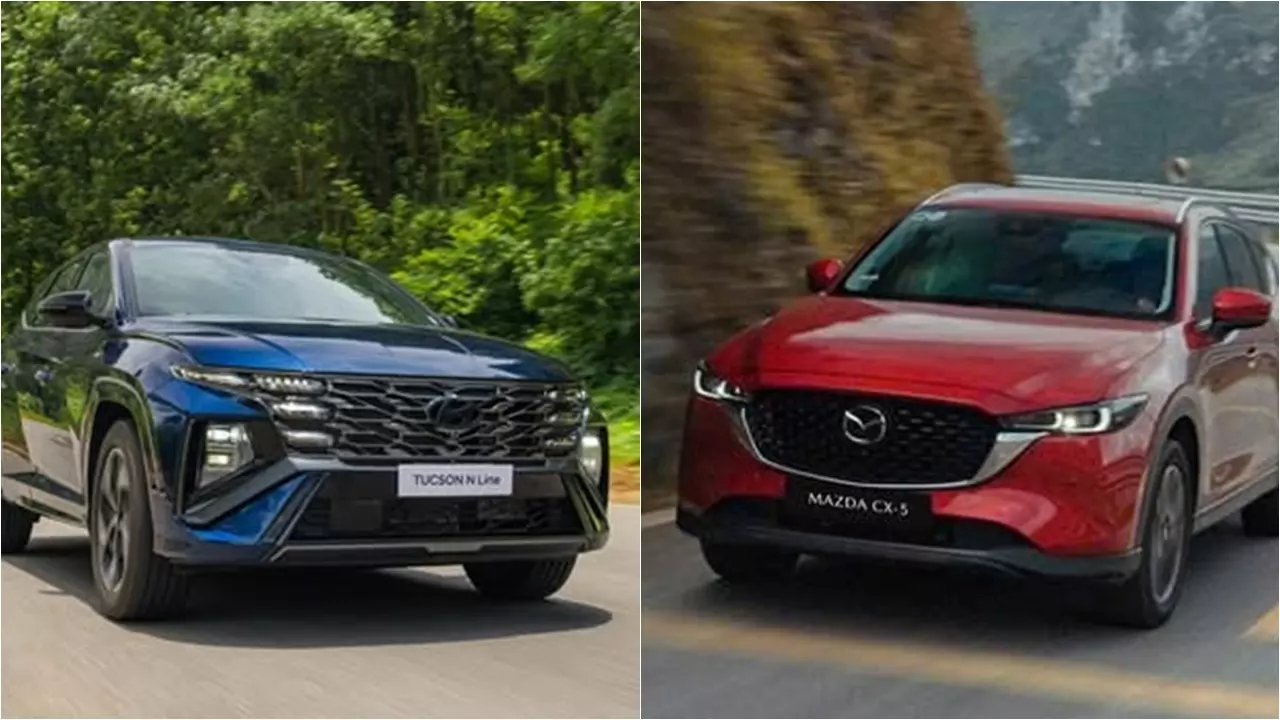 So sánh Mazda CX-60 và Hyundai Tucson - Hình 4