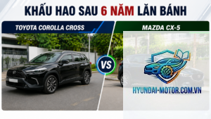 So sánh Mazda CX-60 và Toyota Corolla Cross