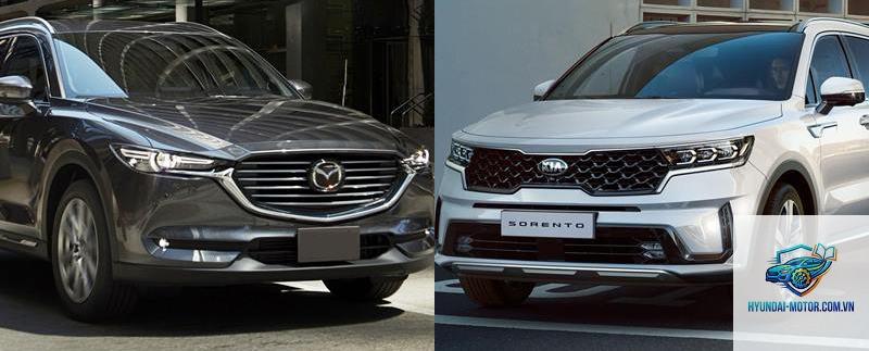 So sánh Mazda CX-8 và Kia Sorento - Hình 1