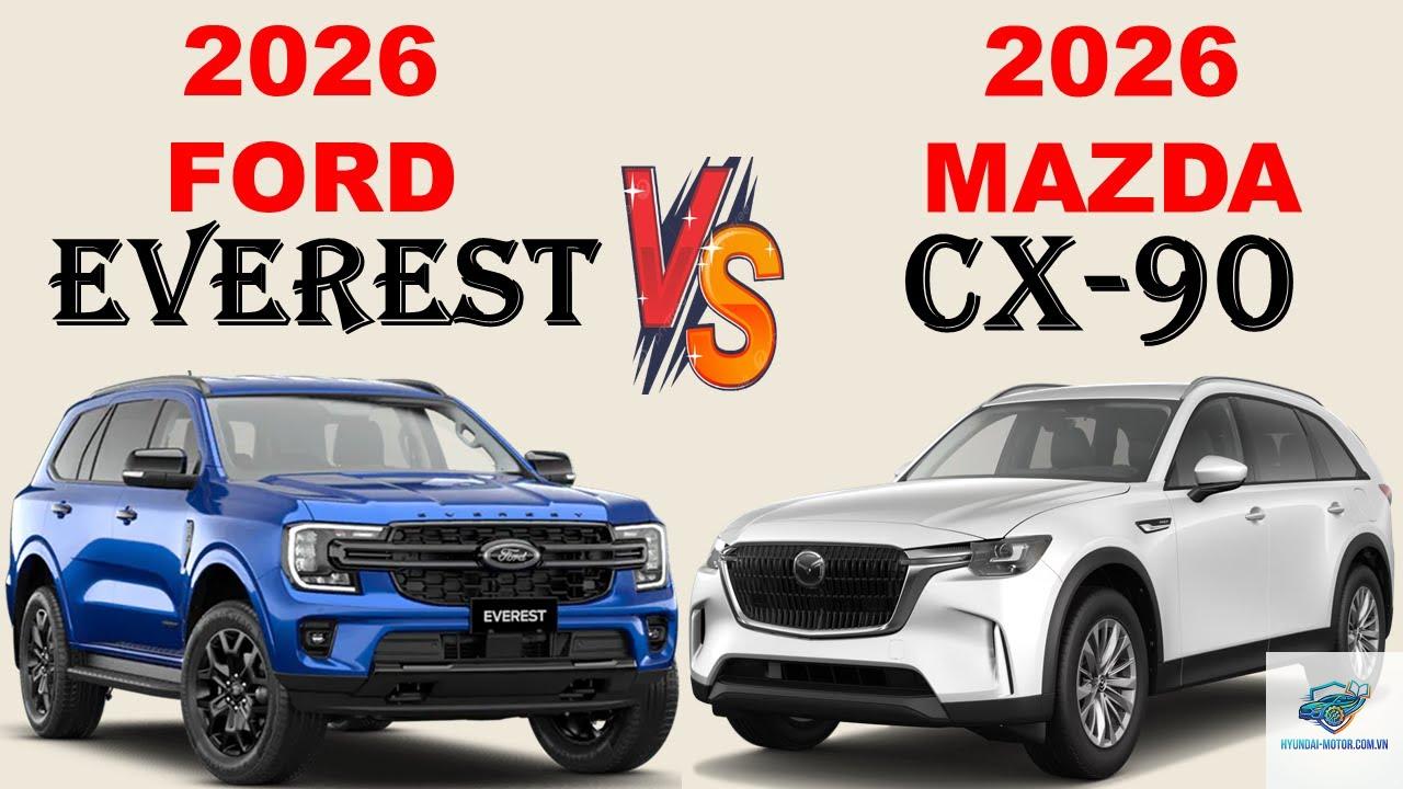 So sánh Mazda CX-90 và Ford Everest - Hình 2