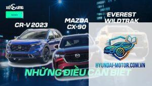So sánh Mazda CX-90 và Ford Everest