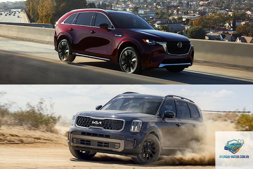 So sánh Mazda CX-90 và Kia Sorento - Hình 4