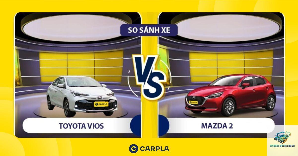 So sánh Mazda2 và Toyota Vios - Hình 4
