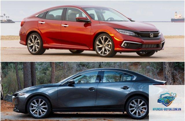 So sánh Mazda3 và Honda Civic - Hình 4