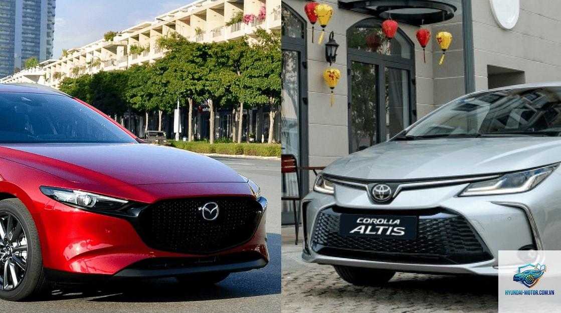So sánh Mazda3 và Toyota Corolla Altis - Hình 5