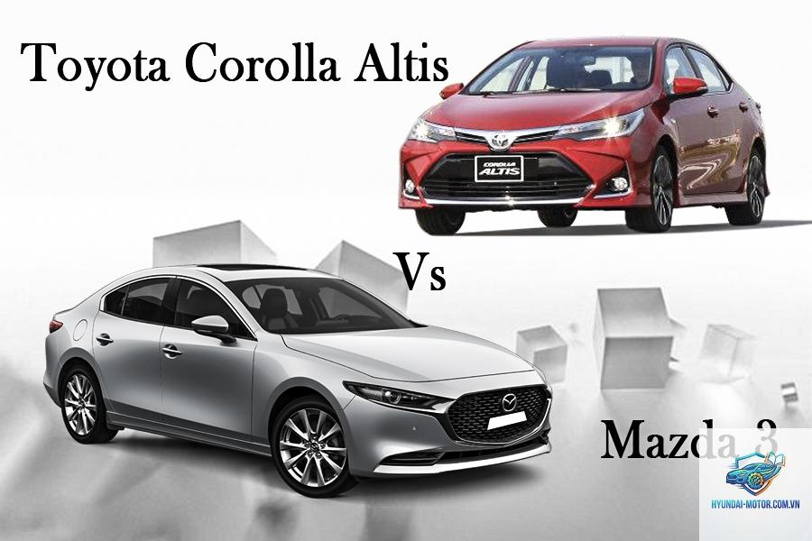 So sánh Mazda3 và Toyota Corolla Altis - Hình 1