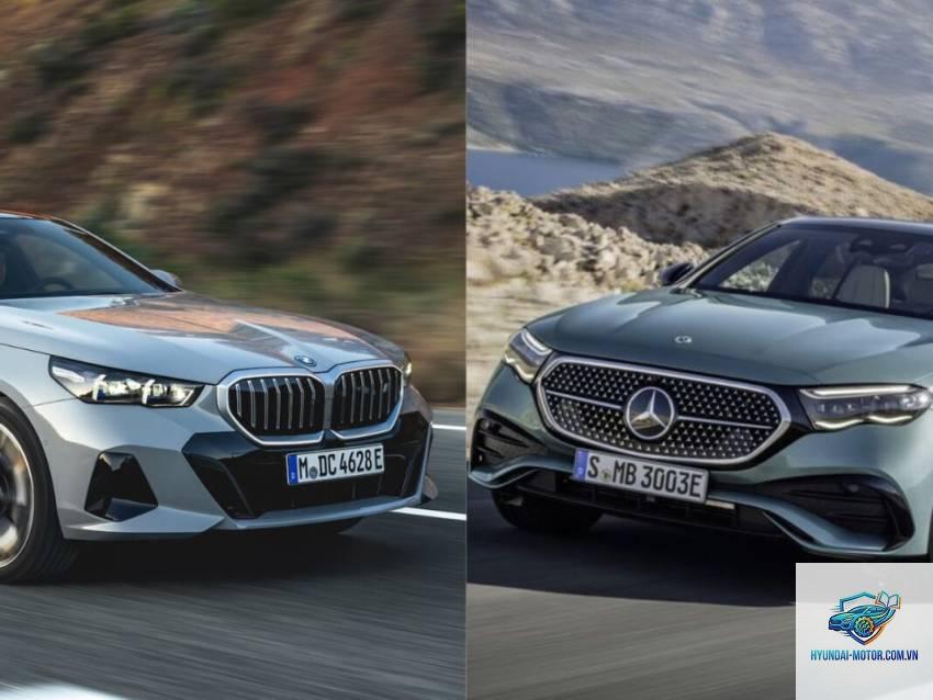 So sánh Mercedes E-Class và BMW 5 Series - Hình 1