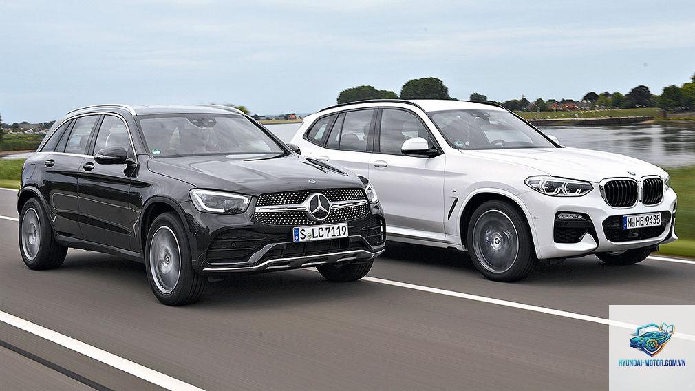 So sánh Mercedes GLC và BMW X3 - Hình 1