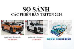 So sánh Mitsubishi Triton và GWM Poer