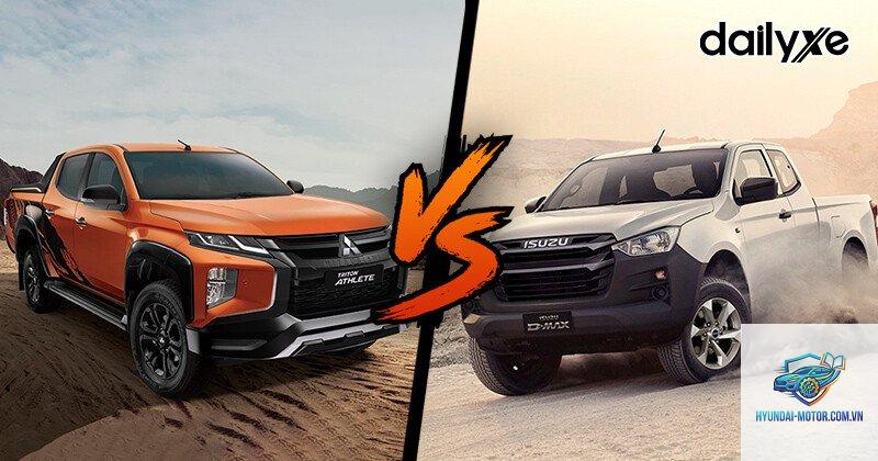 So sánh Mitsubishi Triton và Isuzu D-Max - Hình 2