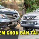 So sánh Mitsubishi Triton và Mazda BT-50