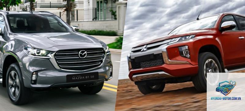 So sánh Mitsubishi Triton và Mazda BT-50 - Hình 2