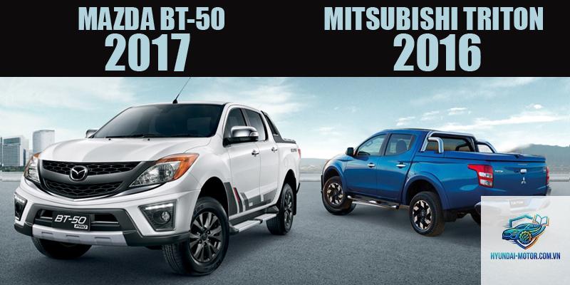 So sánh Mitsubishi Triton và Mazda BT-50 - Hình 3