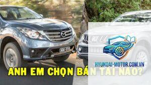 So sánh Mitsubishi Triton và Mazda BT-50