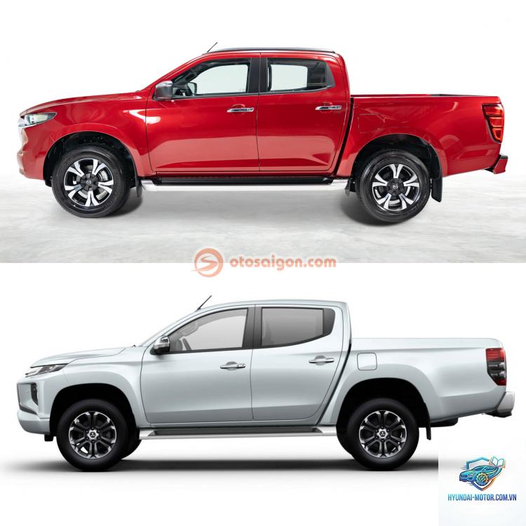 So sánh Mitsubishi Triton và Mazda BT-50 - Hình 4