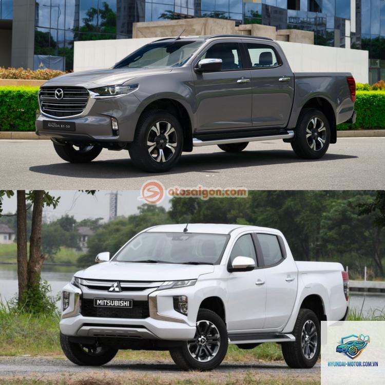 So sánh Mitsubishi Triton và Mazda BT-50 - Hình 5