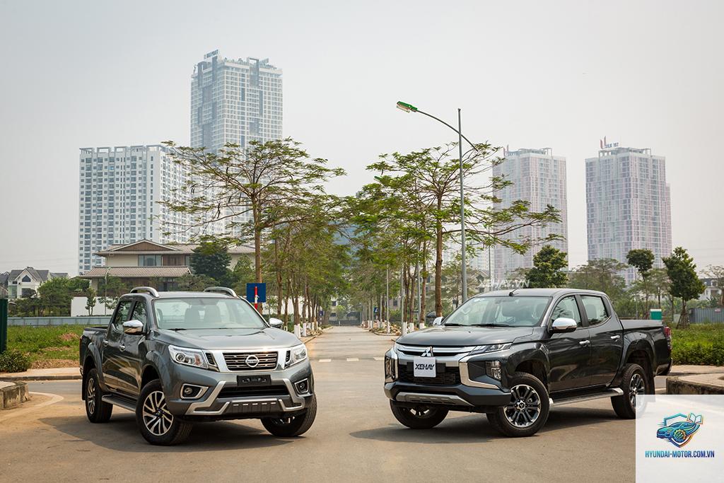 So sánh Mitsubishi Triton và Nissan Navara
