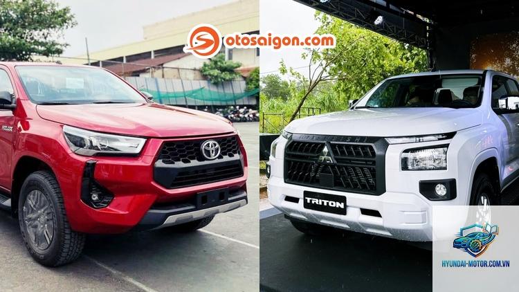 So sánh Mitsubishi Triton và Toyota Hilux - Hình 2