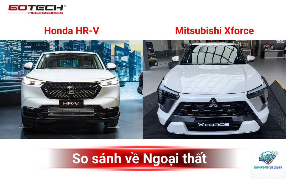 So sánh Mitsubishi Xforce và Honda HR-V - Hình 2