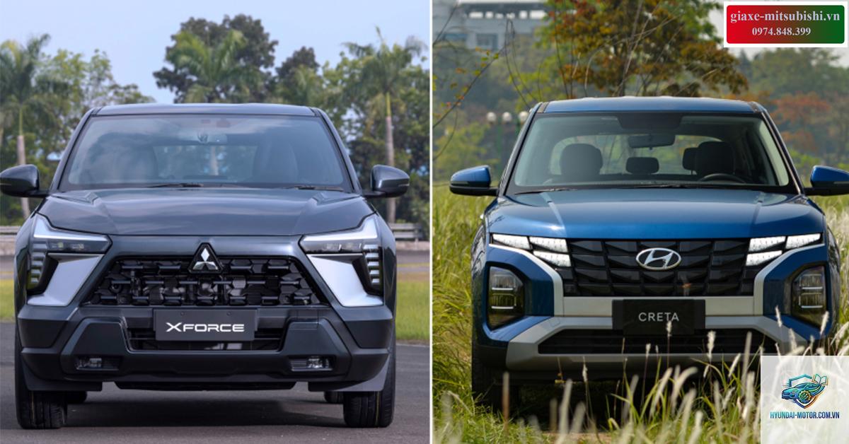 So sánh Mitsubishi Xforce và Hyundai Creta - Hình 1