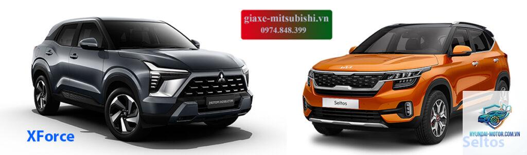 So sánh Mitsubishi Xforce và Kia Seltos