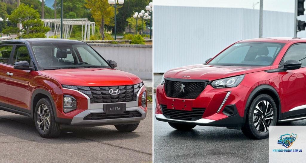 So sánh Peugeot 2008 và Hyundai Creta