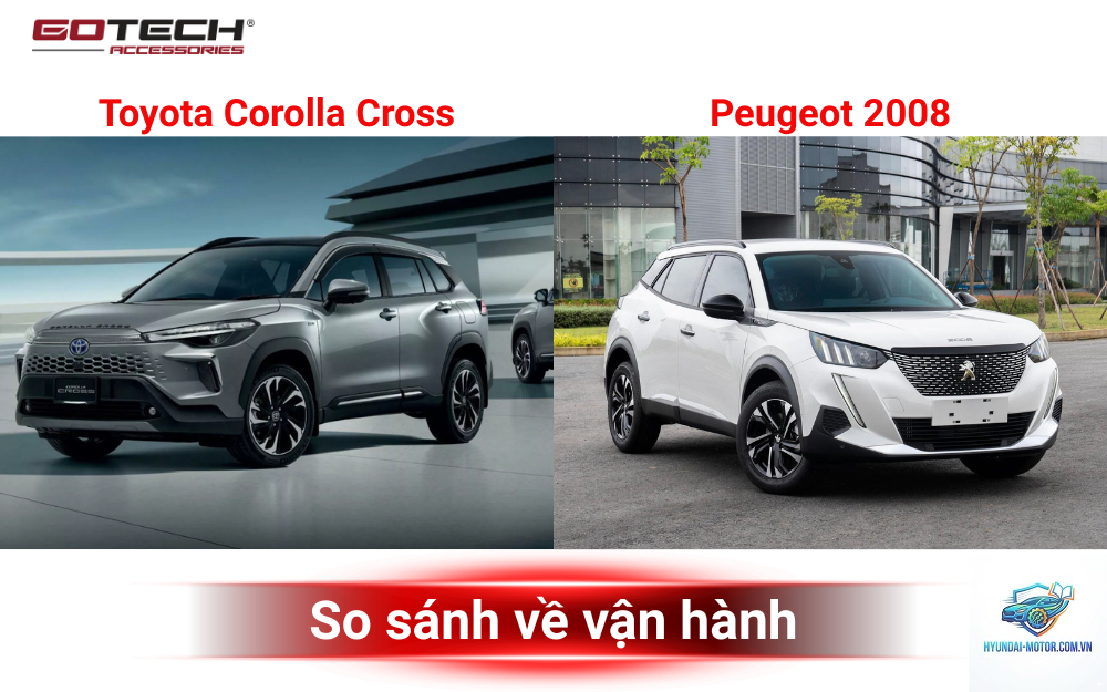So sánh Peugeot 2008 và Toyota Yaris Cross - Hình 4