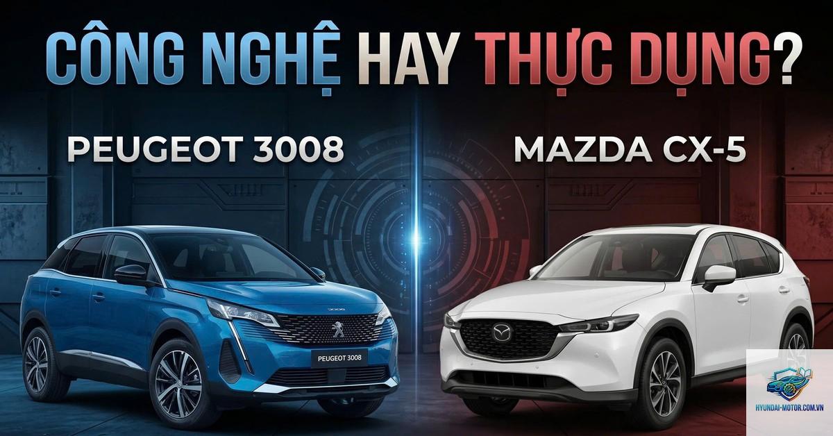 So sánh Peugeot 3008 và Mazda CX-5 - Hình 2
