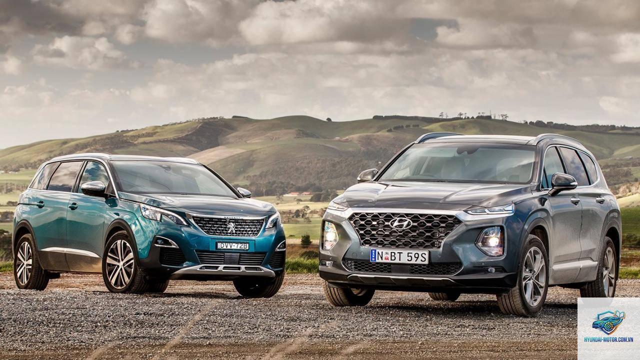 So sánh Peugeot 5008 và Hyundai Santa Fe - Hình 2