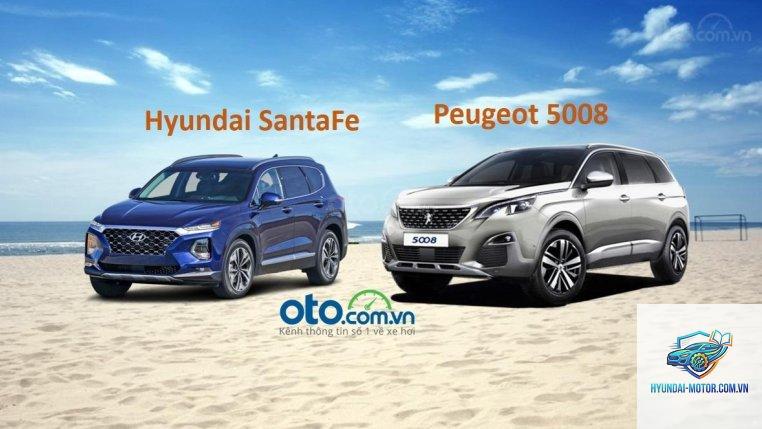 So sánh Peugeot 5008 và Hyundai Santa Fe - Hình 3