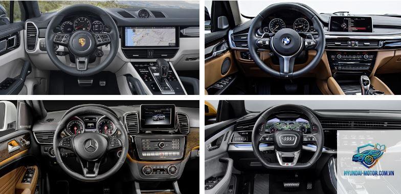 So sánh Porsche Cayenne và Mercedes GLE - Hình 5