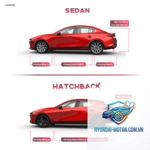 So sánh Sedan và Hatchback