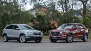 So sánh Skoda Karoq và Hyundai Tucson