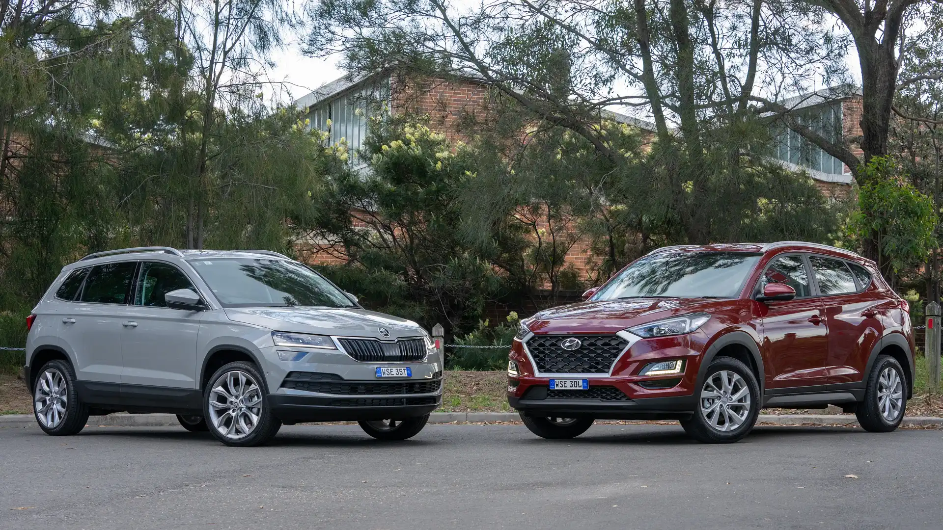 So sánh Skoda Karoq và Hyundai Tucson - Hình 1