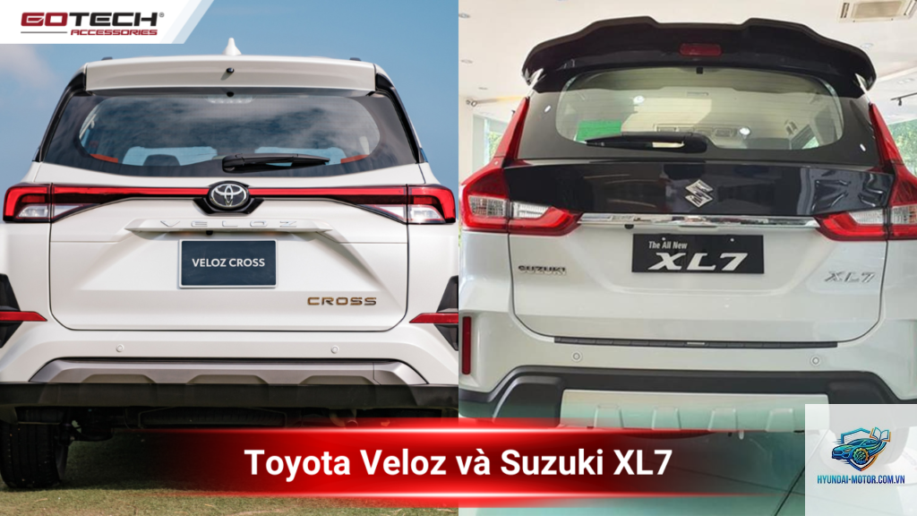 So sánh Suzuki XL7 và Toyota Veloz Cross