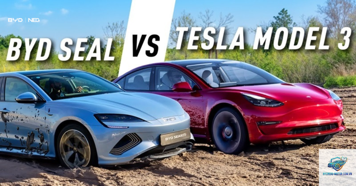 So sánh Tesla Model 3 và BYD Seal - Hình 1