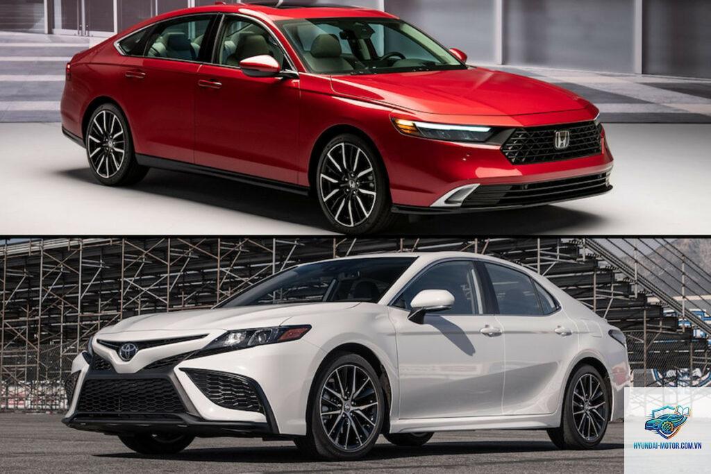 So sánh Toyota Camry và Honda Accord