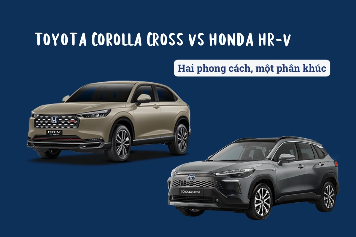 So sánh Toyota Corolla Cross và Honda HR-V - Hình 3