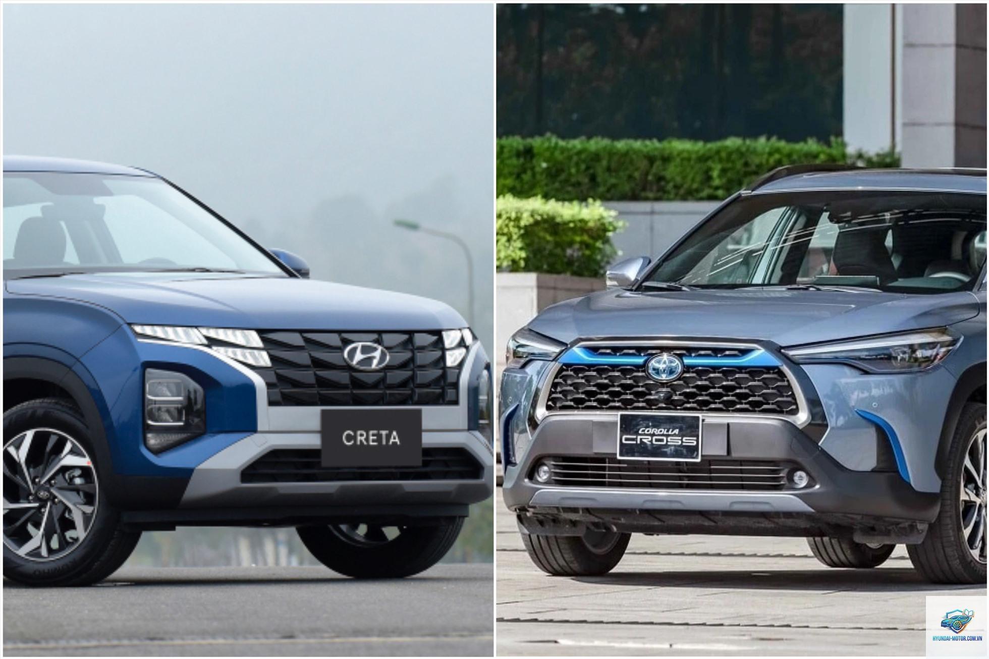So sánh Toyota Corolla Cross và Hyundai Creta - Hình 2