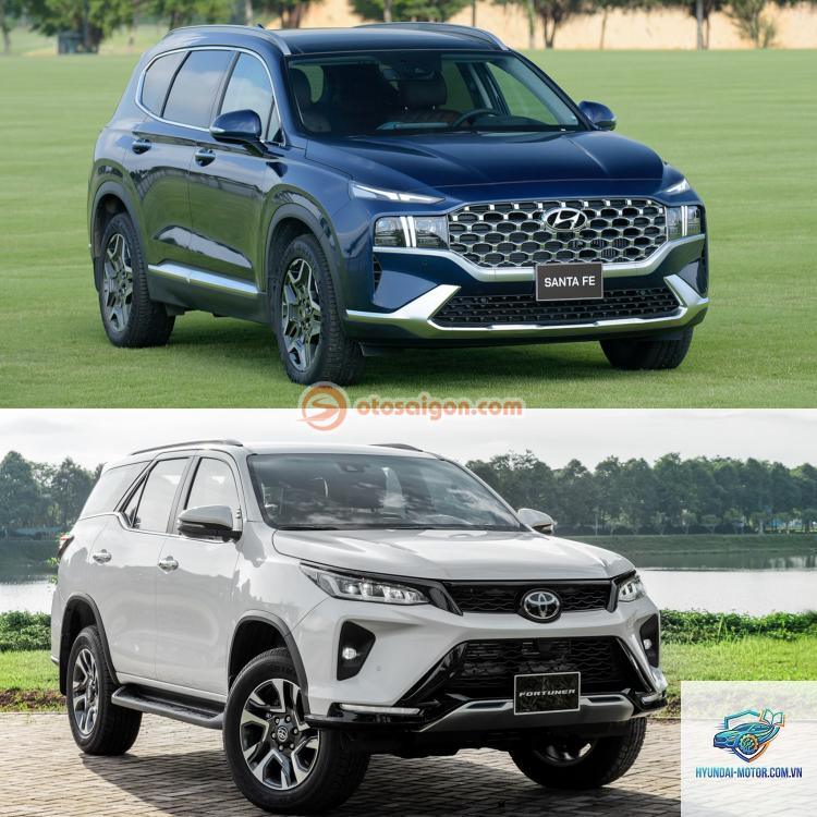 So sánh Toyota Fortuner và Hyundai Santa Fe - Hình 5