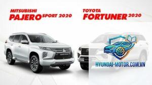 So sánh Toyota Fortuner và Pajero Sport