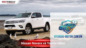 So sánh Toyota Hilux và Nissan Navara