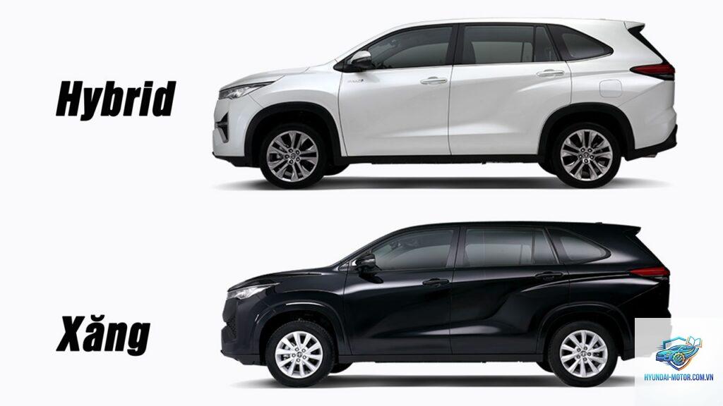 So sánh Toyota Innova Cross và Toyota Innova