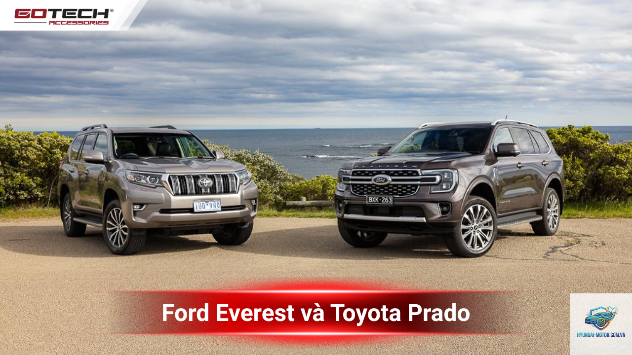 So sánh Toyota Land Cruiser Prado và Ford Everest - Hình 1