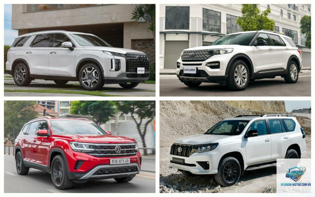 So sánh Toyota Land Cruiser Prado và Hyundai Palisade