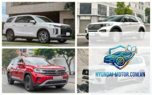 So sánh Toyota Land Cruiser Prado và Hyundai Palisade