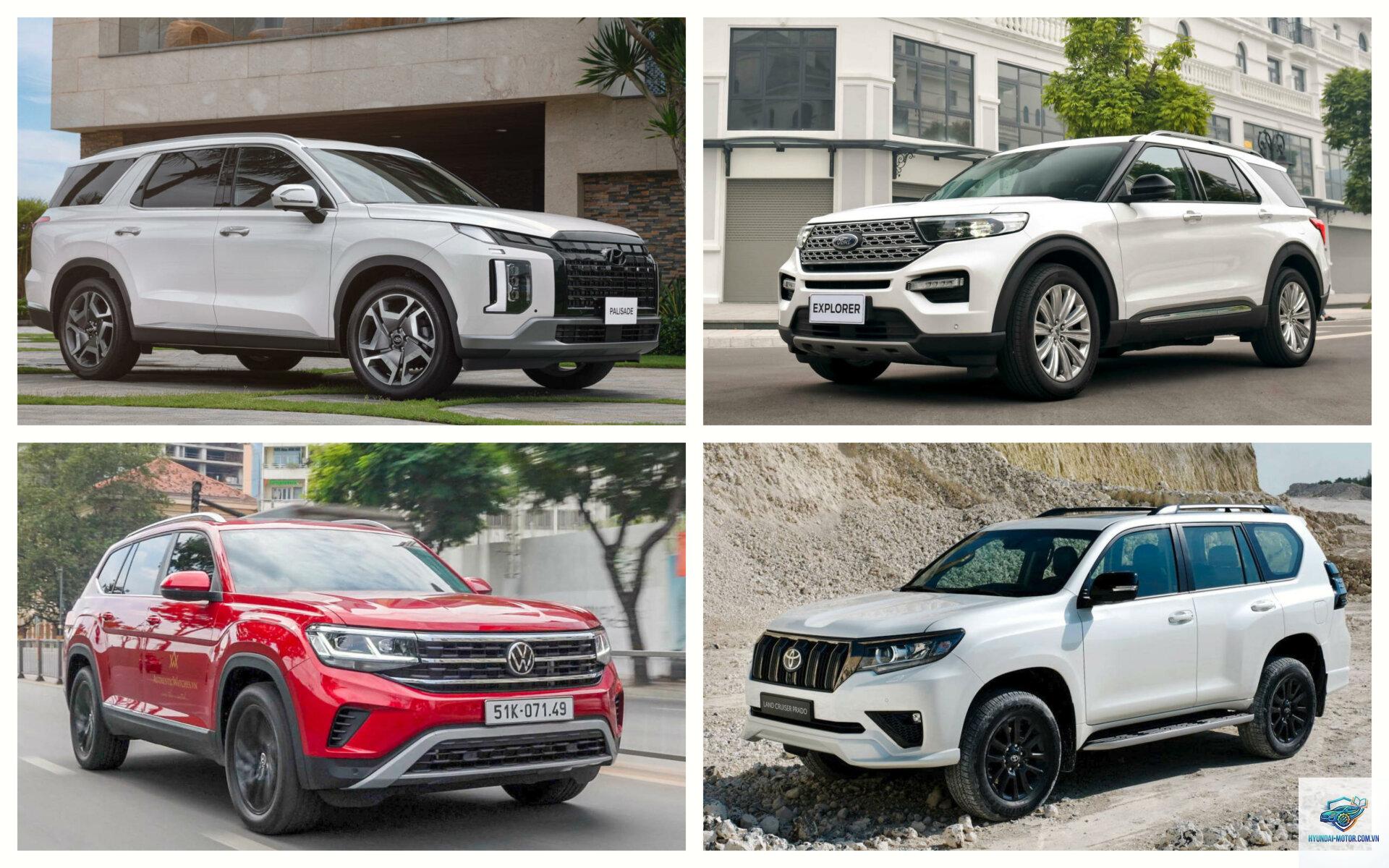 So sánh Toyota Land Cruiser Prado và Hyundai Palisade - Hình 1